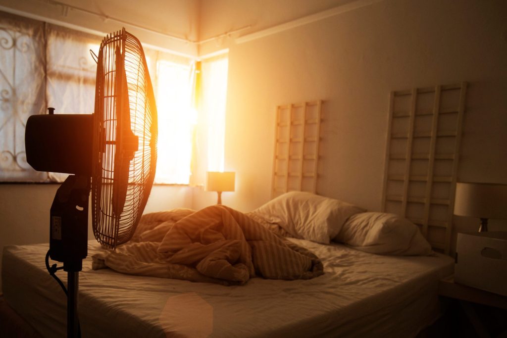 Come dormire bene quando fa caldo